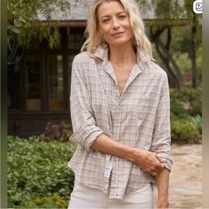 Frank & Eileen Eileen Relaxed Button-Up Shirt Small
